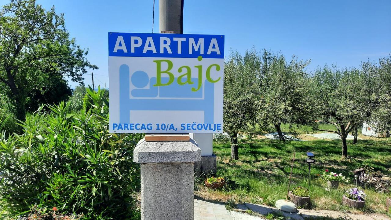 Apartma Bajc Sečovlje Eksteriør billede